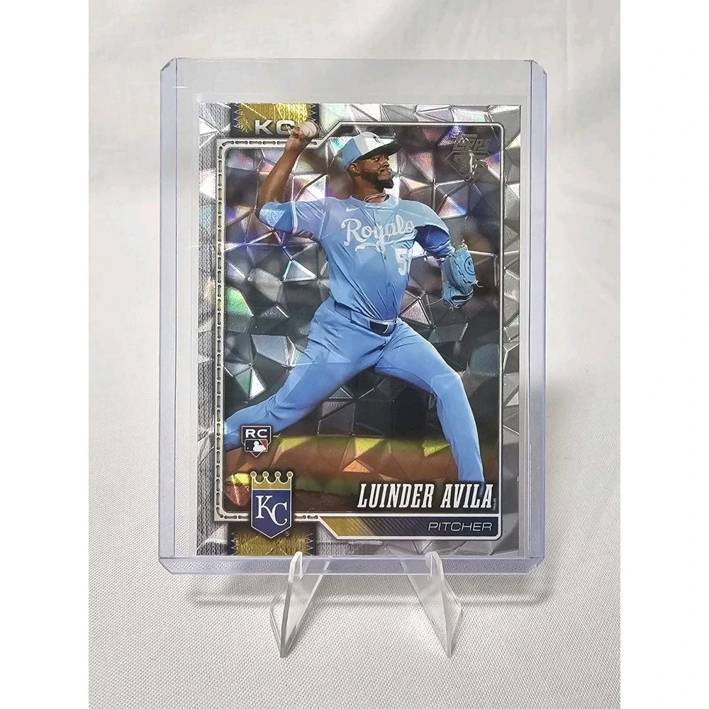 2026 Topps Series 1 – Luinder Avila (RC) Silver Diamante #120 Kansas City Royals